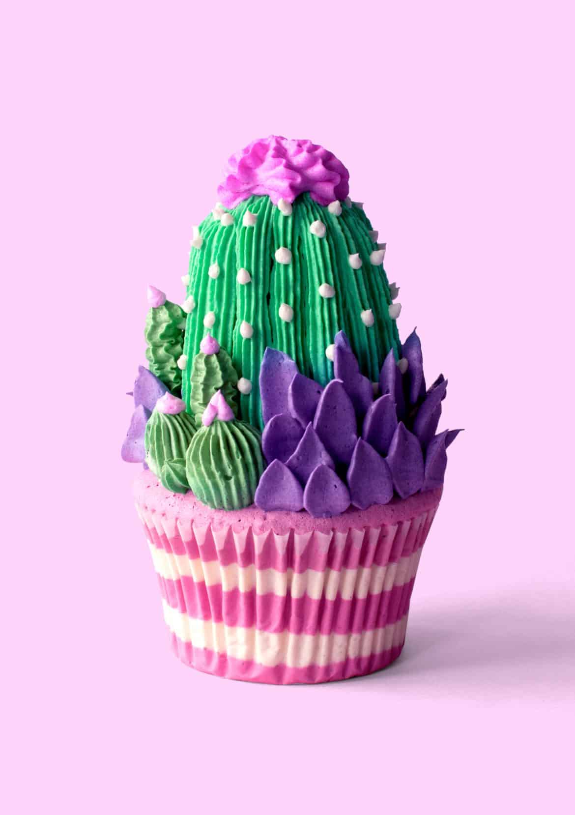 Cactus Garden Cupcakes