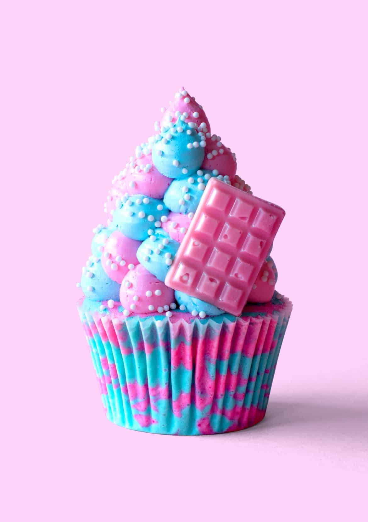 Candy Cloud Cupcakes