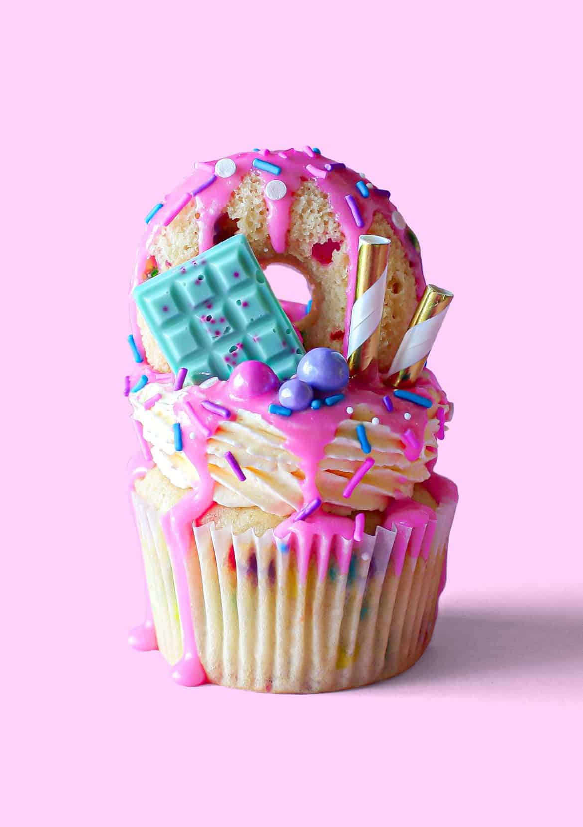 Freakfetti Freakshake Cupcakes