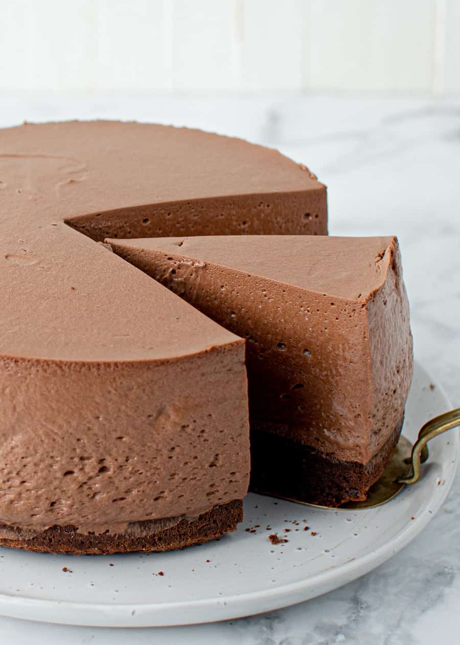 Double Chocolate Mousse Cake Www Thescranline Com