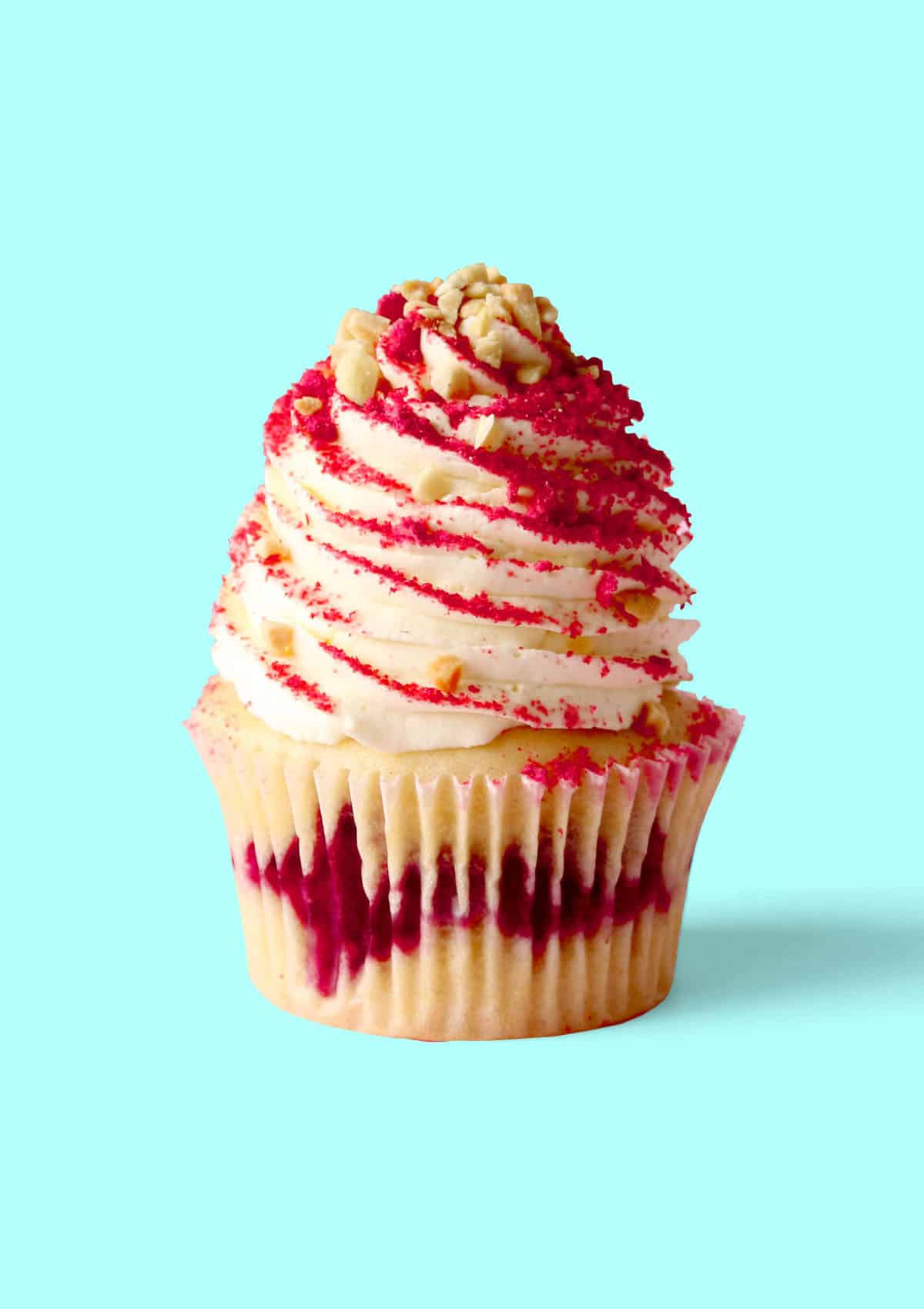 raspberri cupcakes: Mandarin & Jasmine Tea Cup Jellies with Raspberries