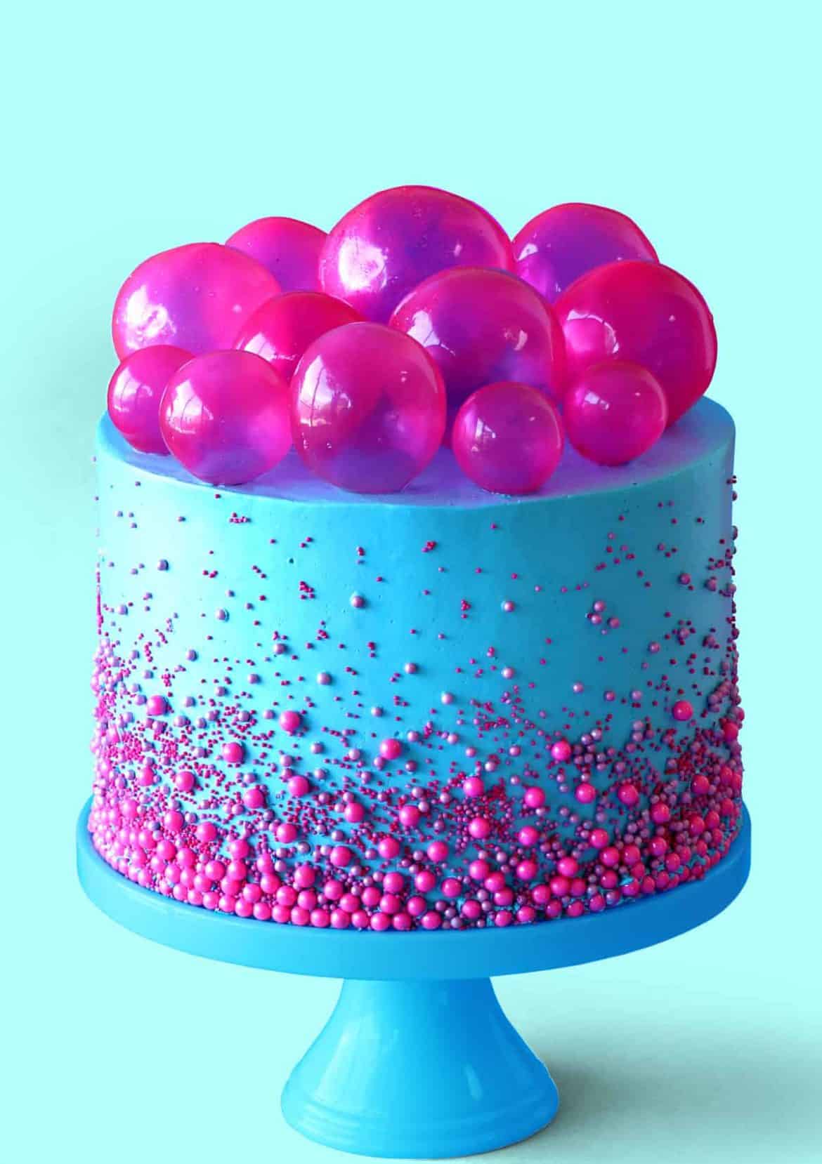BubblePop Electric Cake