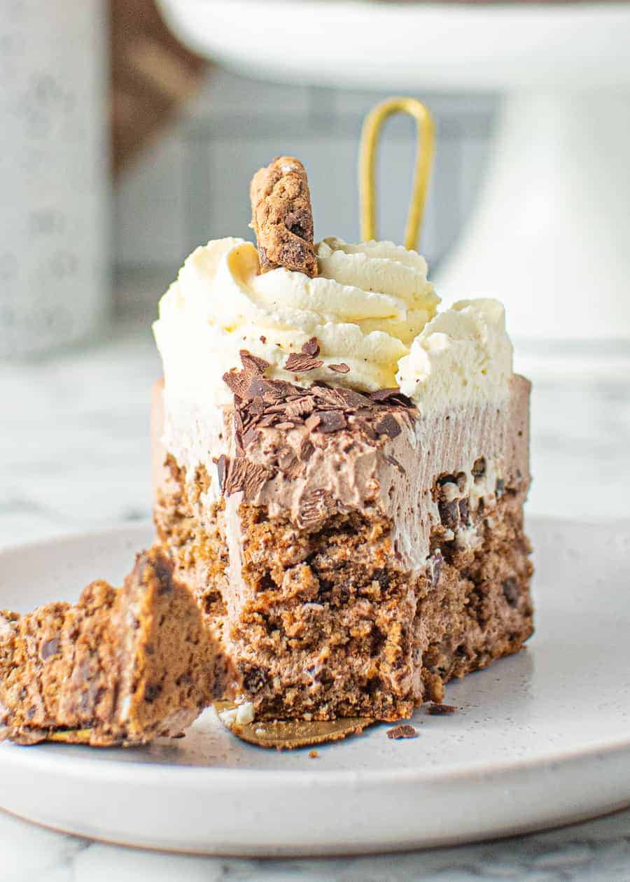 No-Bake Mocha Ice-Box Cake - The Scran Line