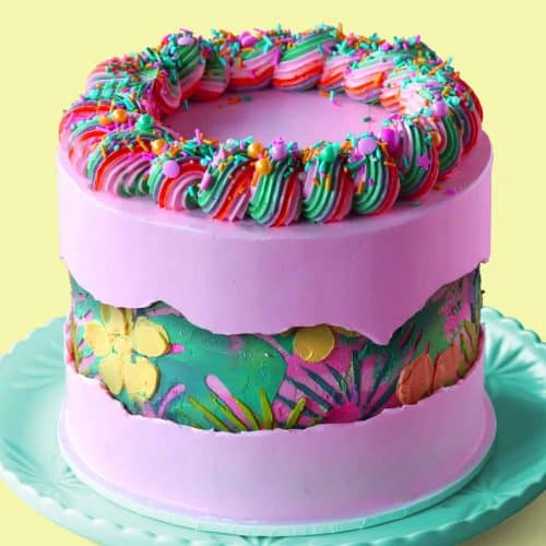 Tropical Fault Line Cake 01