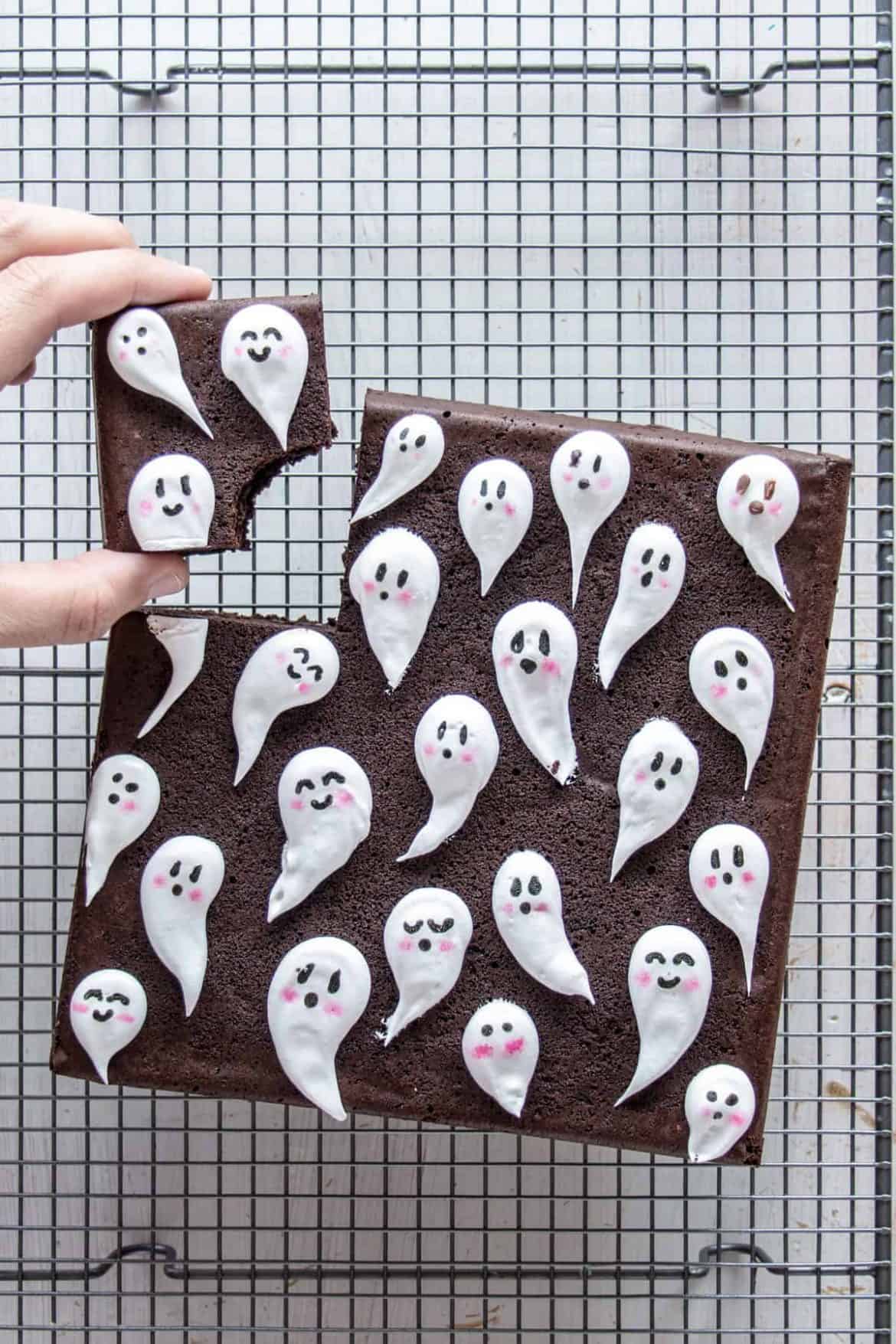 Ghost Brownies