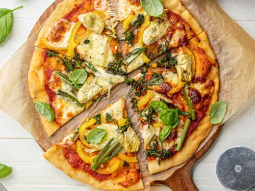 Veggie Lovers Pizza - The Scran Line