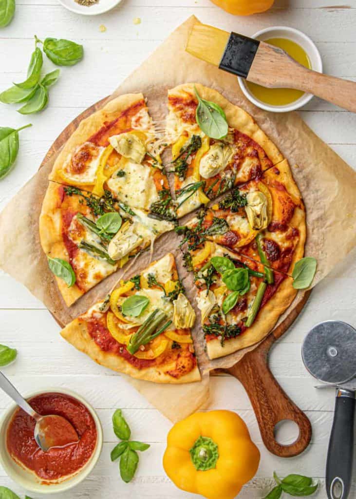 Veggie Lovers Pizza The Scran Line