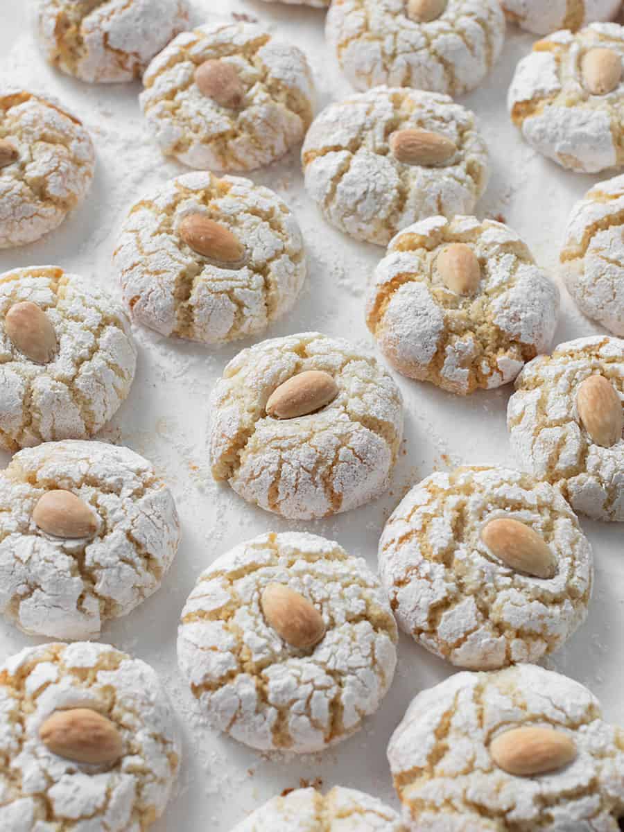 Infused Amaretti Cannasugar Almond Cookies - Kitchen Toke