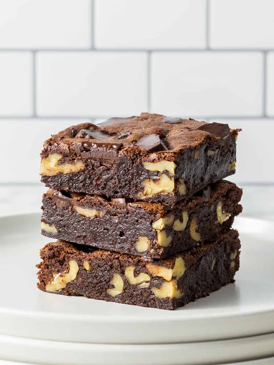 Fudgy Homemade Chocolate Brownies The Scran Line