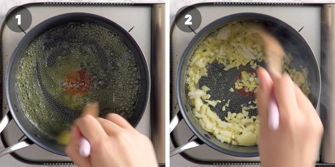 Easy Garlic Turmeric Rice The Scranline