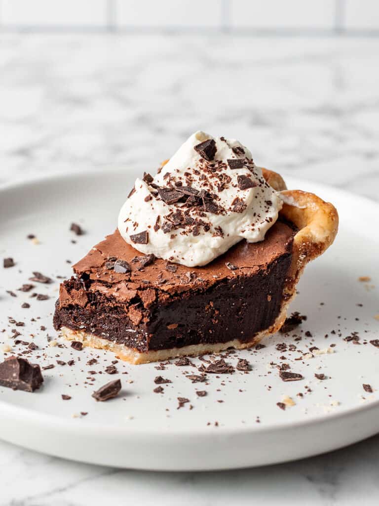 Fudgy Chocolate Brownie Pie The Scranline