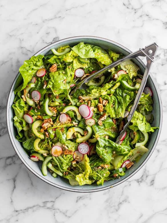 Garden Green Salad The Scranline