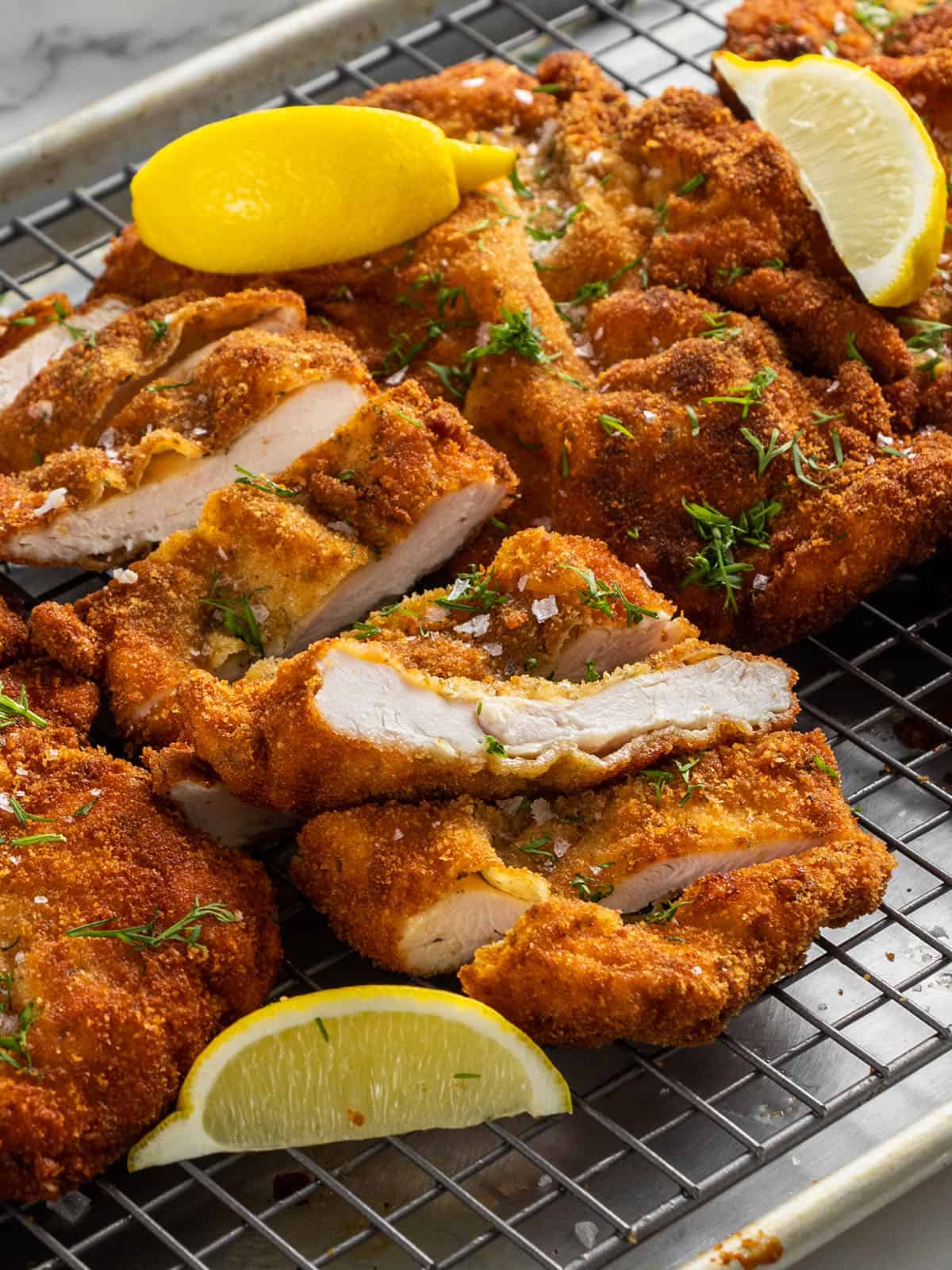 Panko-Breaded Chicken Schnitzel Recipe