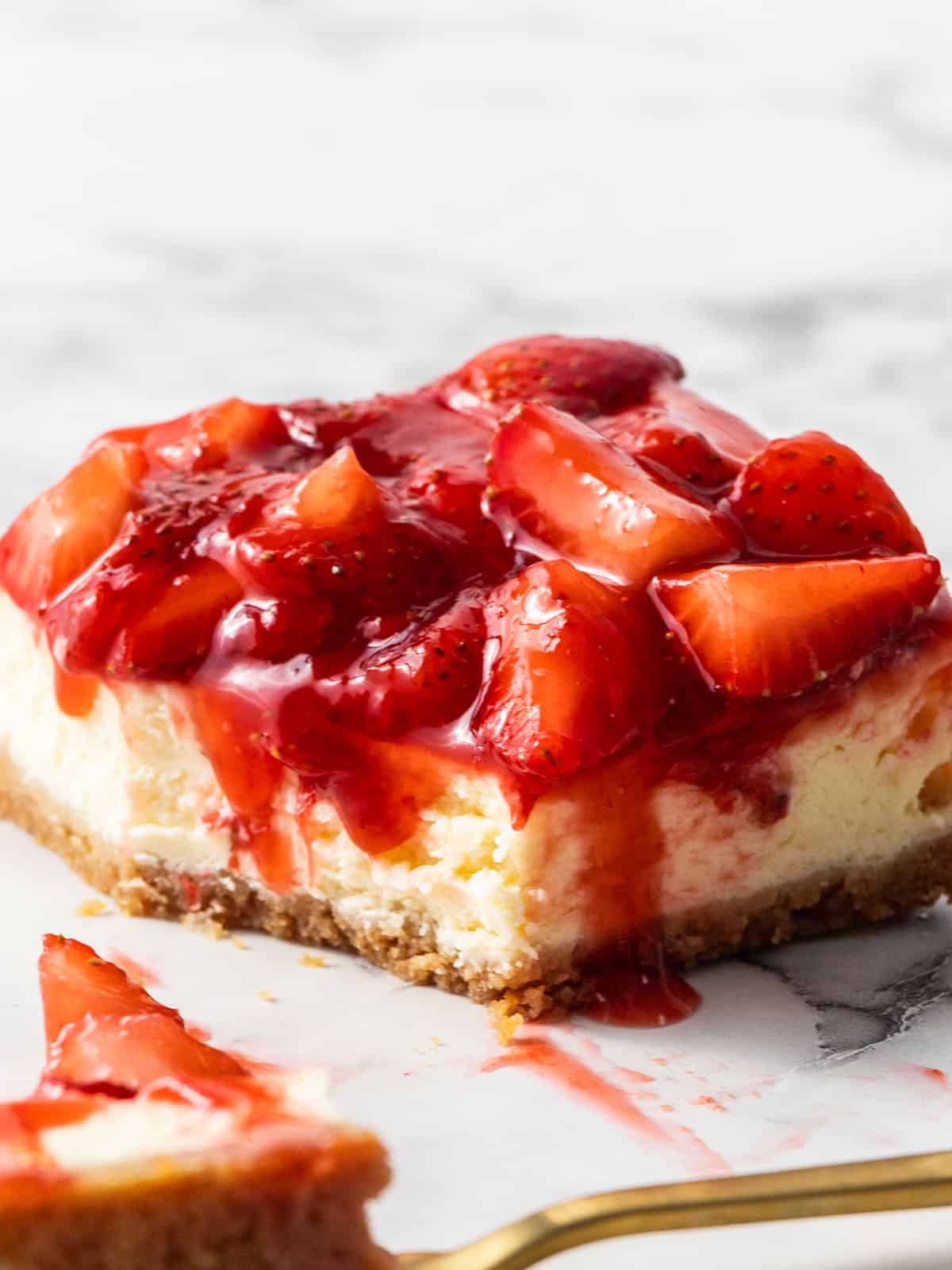 Strawberry Cheesecake Bars The Scranline