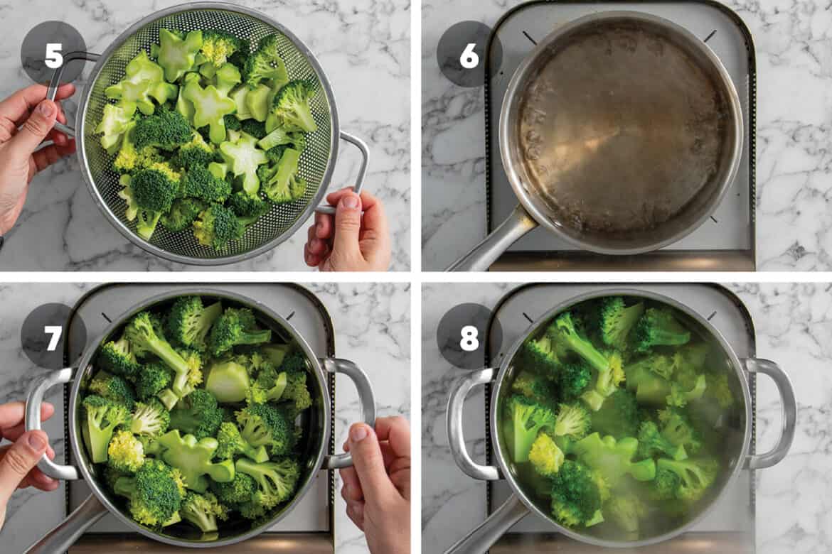 How to cook broccoli on stove