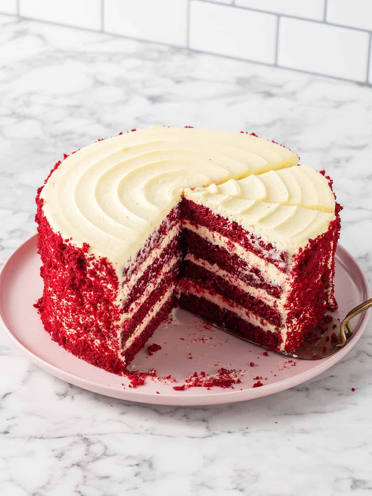 Baker's Secret Large Cookie Sheet, Red Velvet