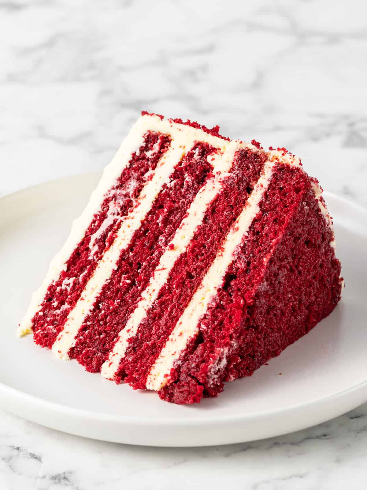 Vanilla Red Velvet Color Block 