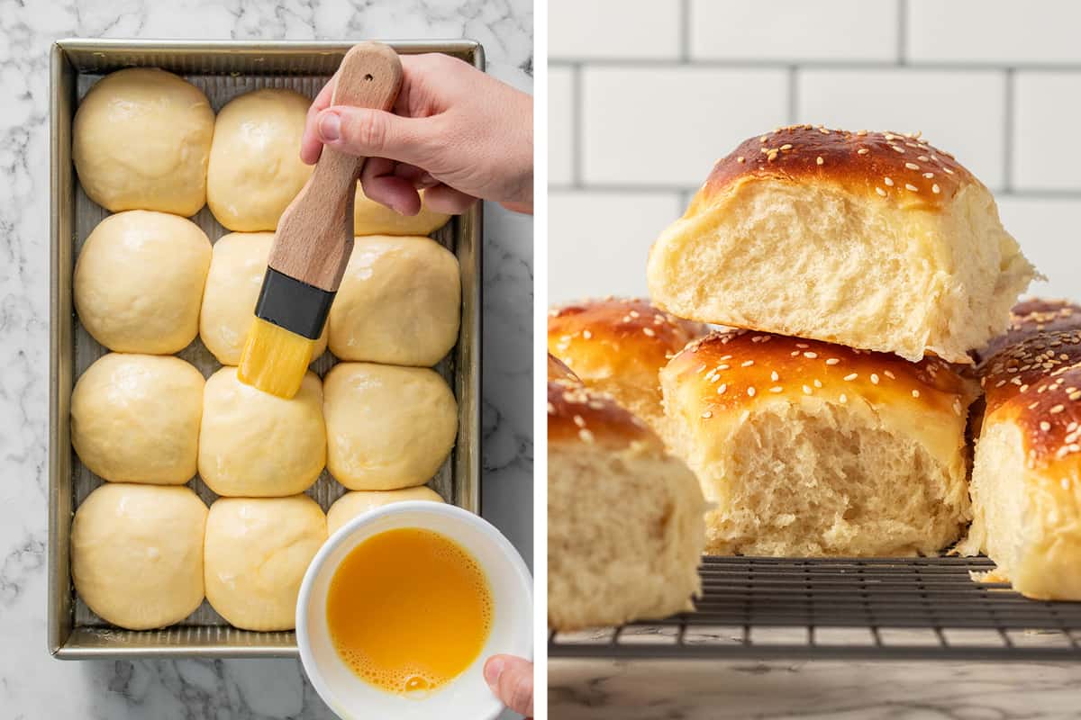 Soft Home Made Dinner Rolls - The Scranline