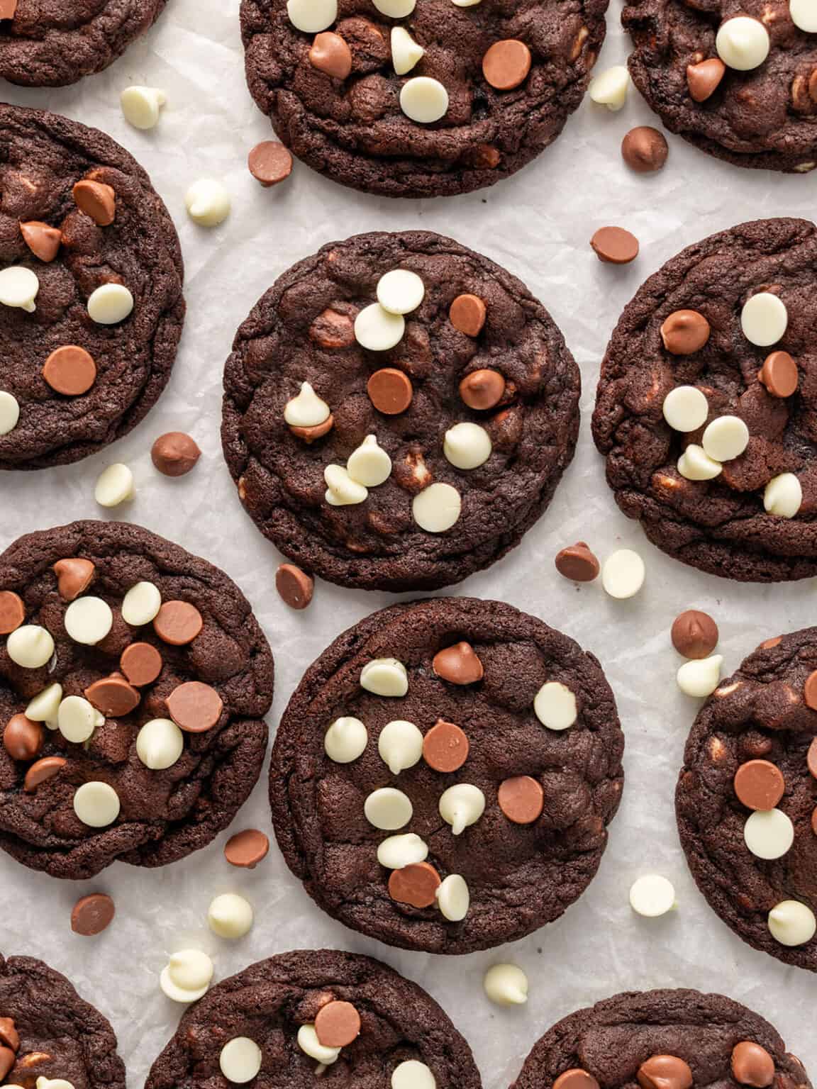 Chewy Triple Chocolate Cookies The Scranline