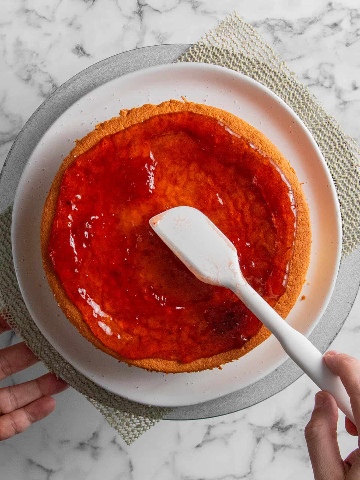 Vanilla Sponge Cake, StepByStep The Scranline