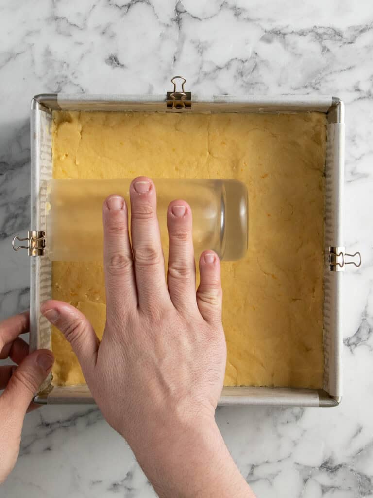 Roll the dough out nice and evenly