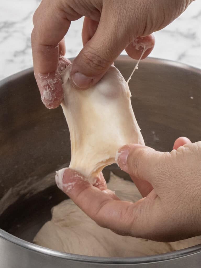 Showing the window pane test