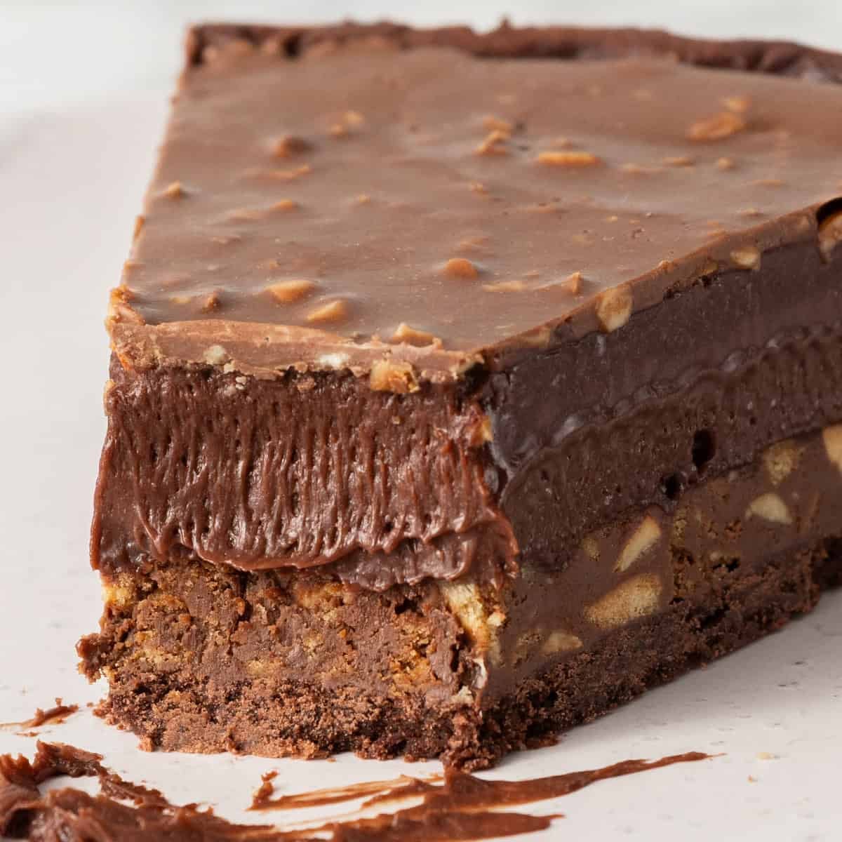 Ferrero Rocher Chocolate Hazelnut Tart